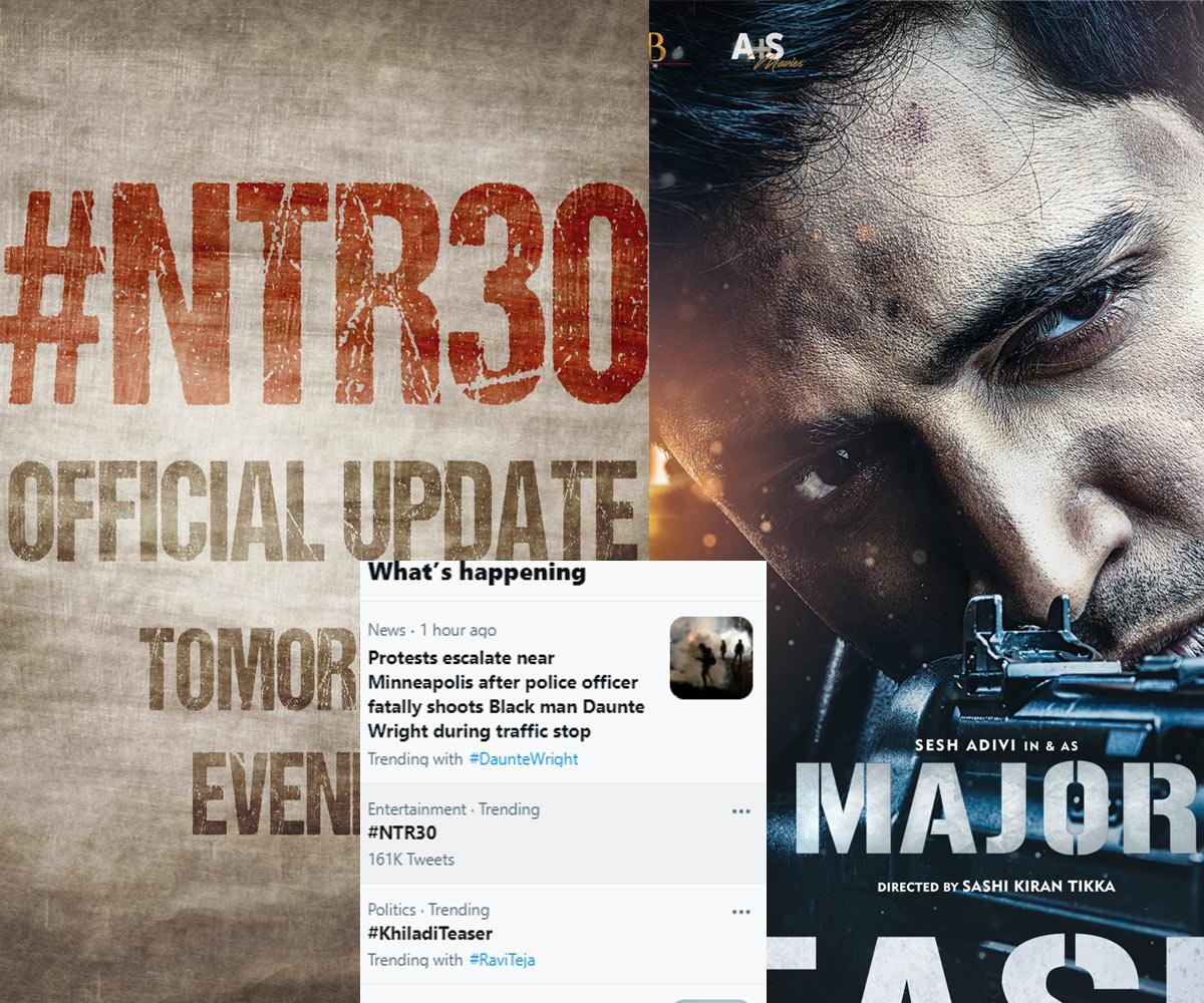 Trending updates on social media