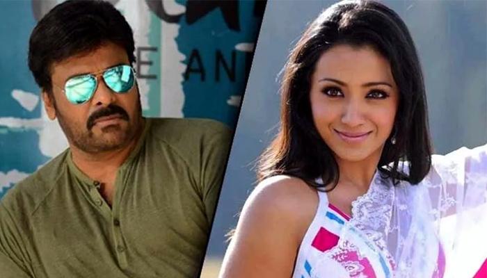 Trisha gives one reason, Chiranjeevi gives one reason