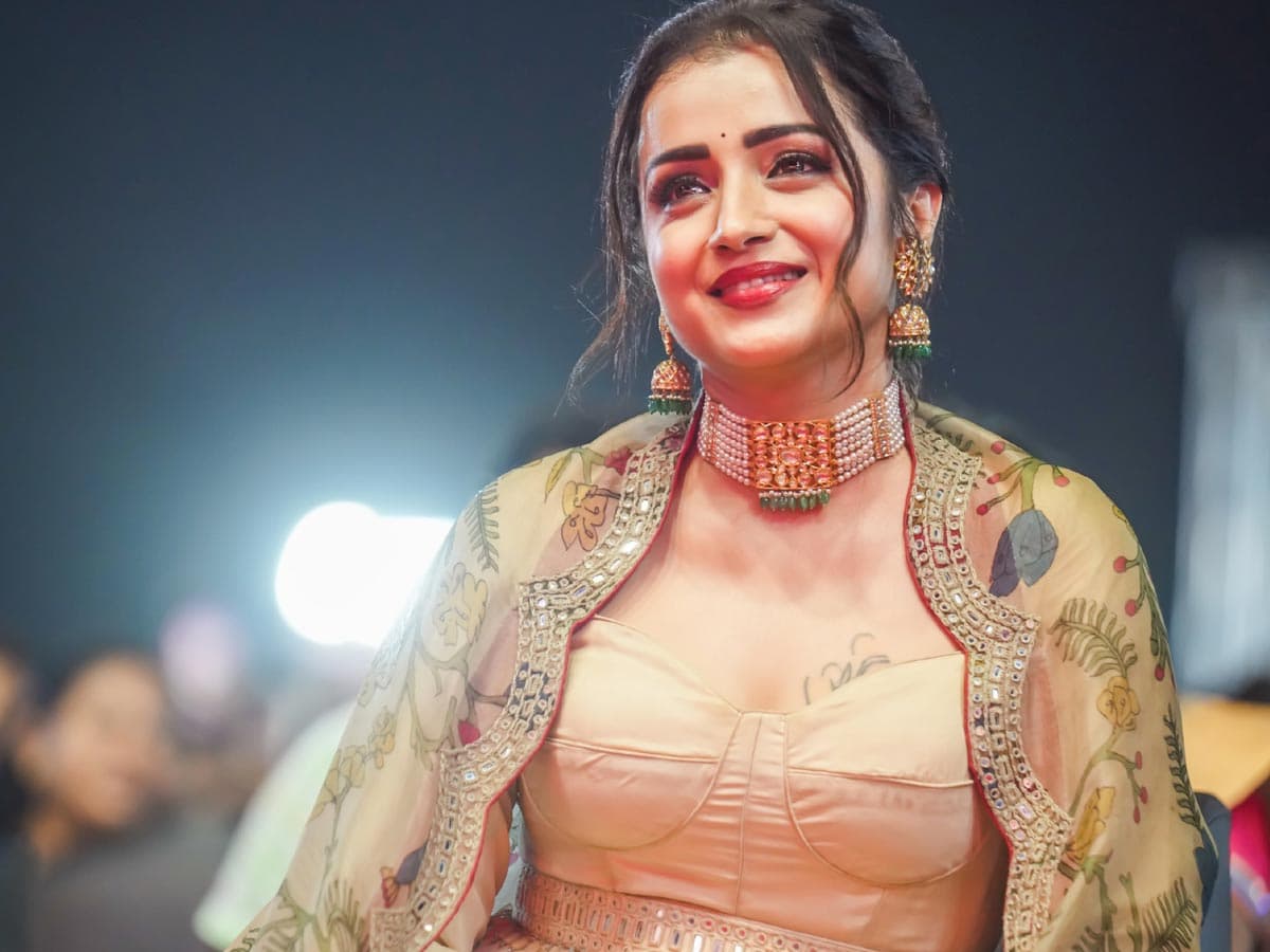 Trisha glamor is growing day by day