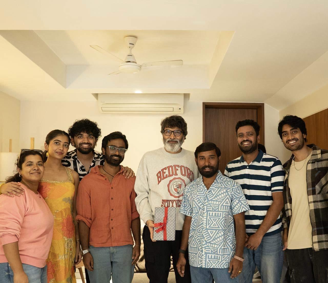 Trivikram congratulated the Patang team