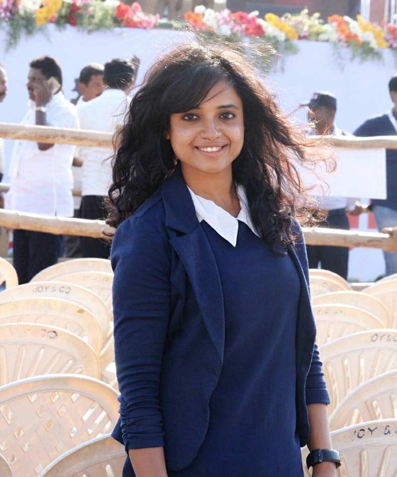 TV9 anchor in Pushpa 2
