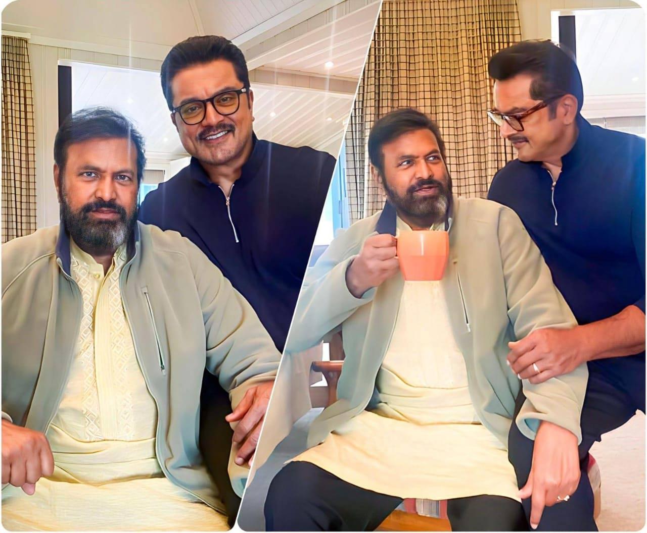 Two iconic superstars come together for Kannappa