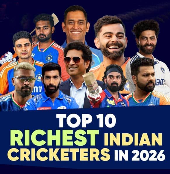 Top 10 Richest Indian Cricketers