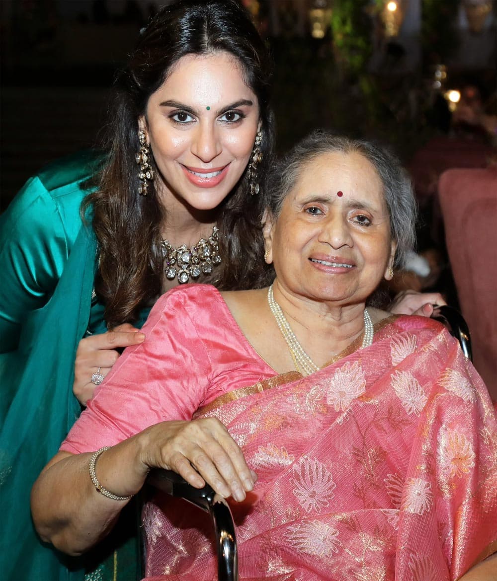Upasana grandmother passes away