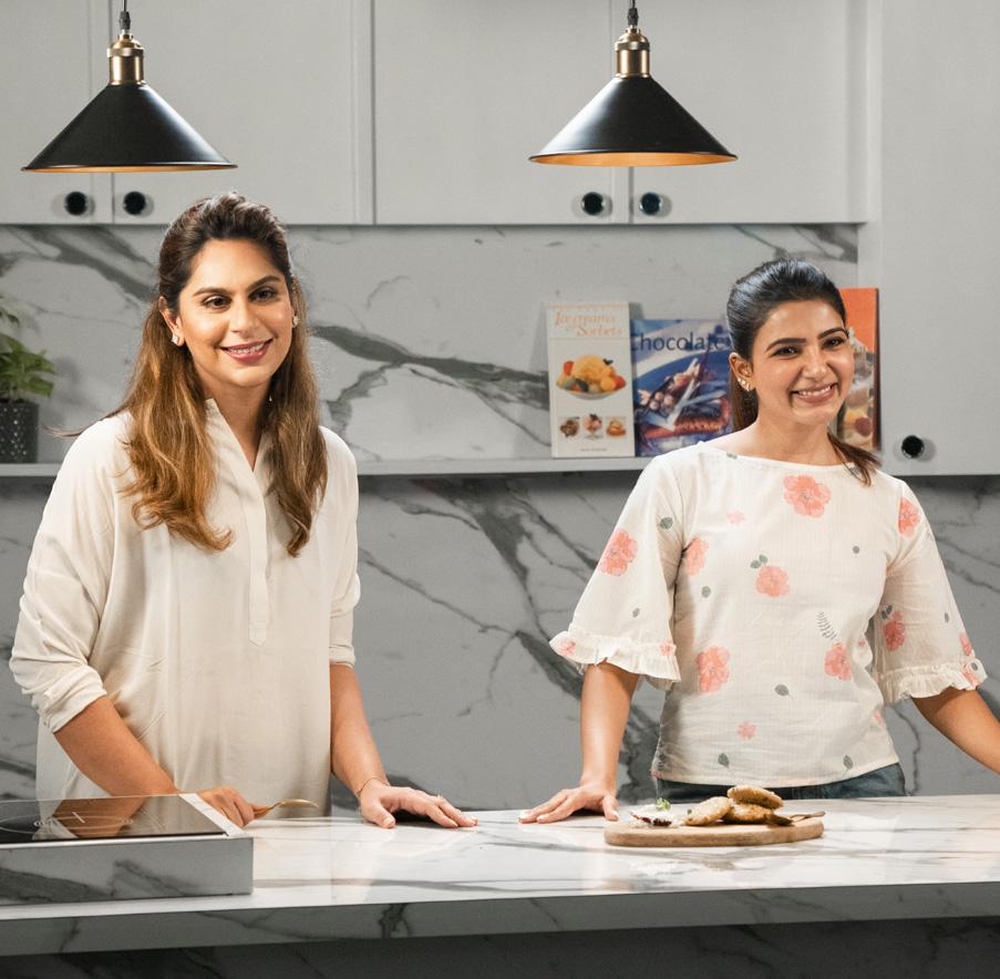Upasana Samantha doing Variety dishes!