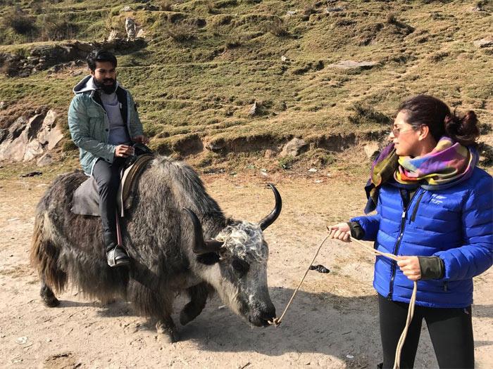 Upasana Takes Mr C a Ride