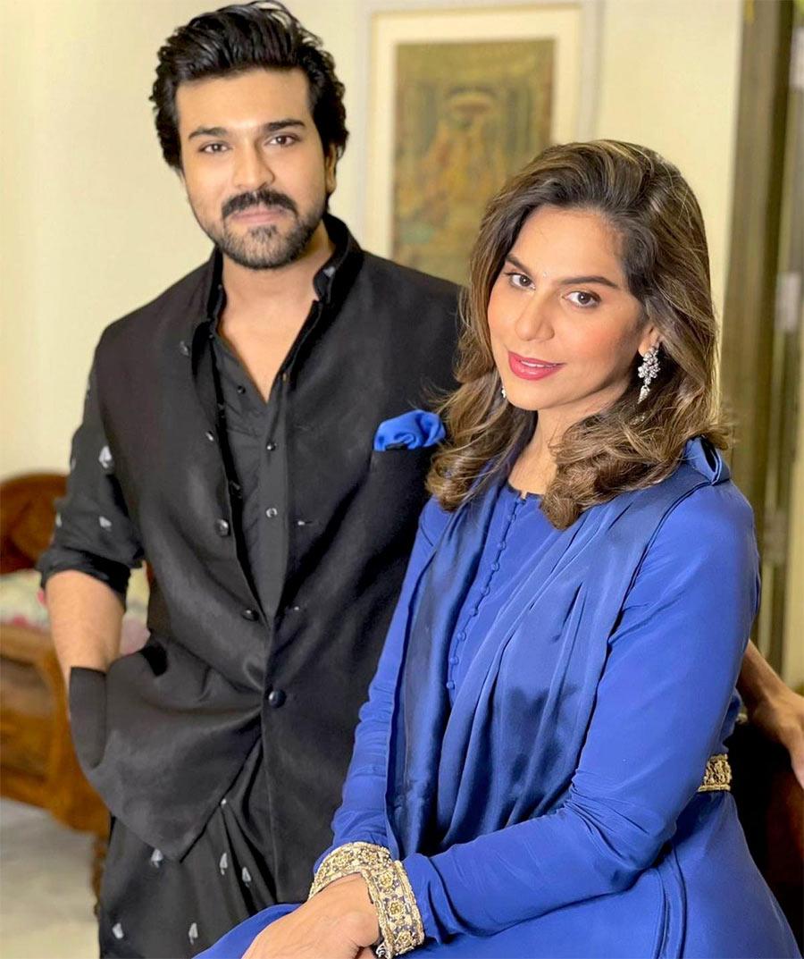 Upasana who slapped the gift on Charan face