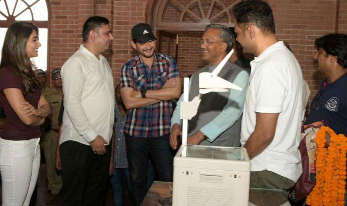 Uttarakhand CM Trivendra Singh Meets Mahesh Babu