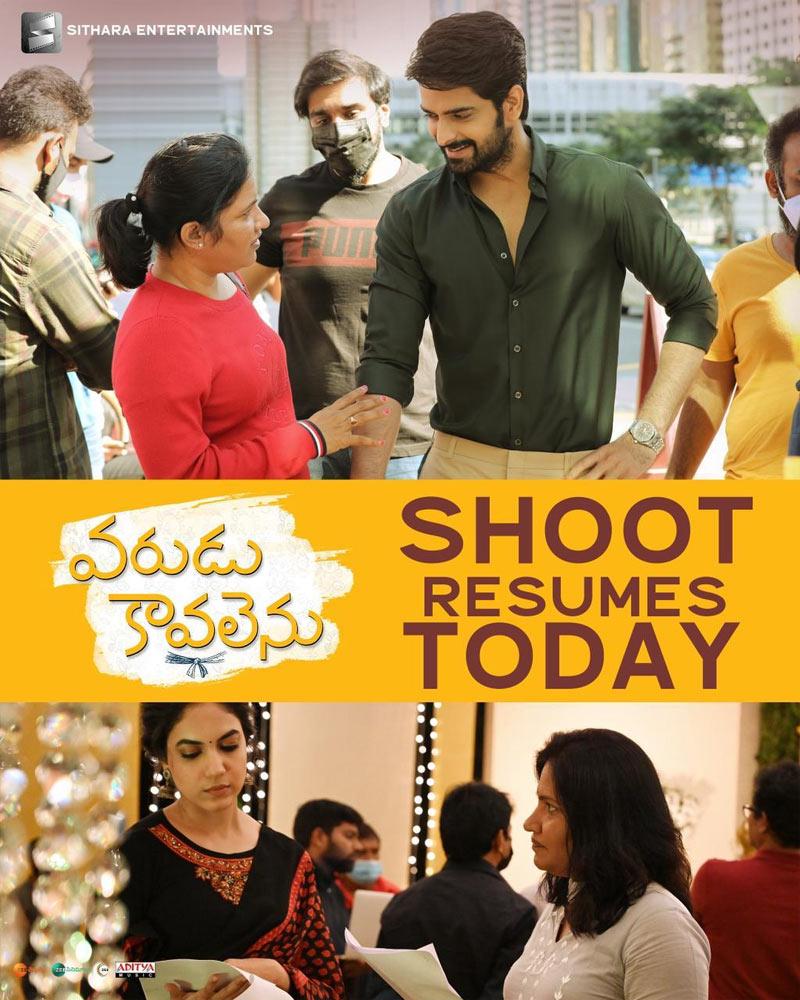 Varudu Kaavalenu resumes shooting