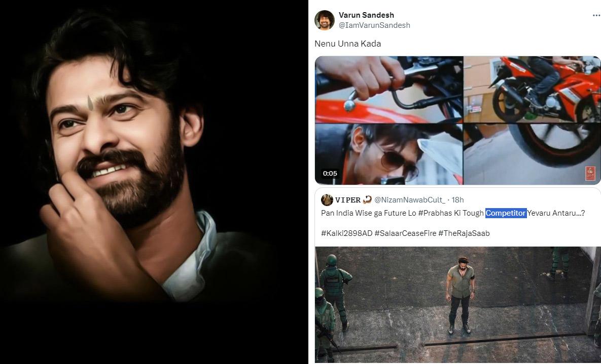 Varun Sandesh is the Future Competitor to Prabhas
