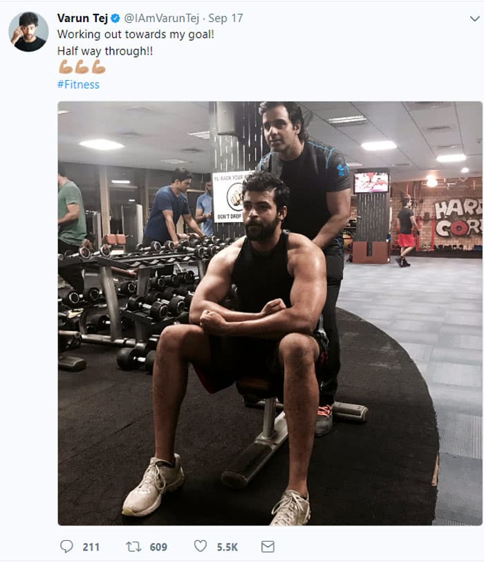 Varun Tej Try To Six Pack For Next Movie!