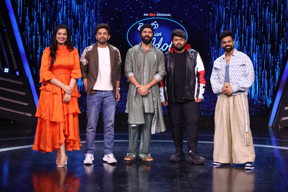 VD  as Chief Guest of Telugu Indian Idol Season 3