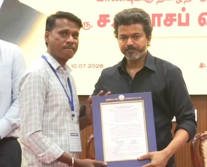 Vijay On Karur Stampede, Hands Over Jobs To Families