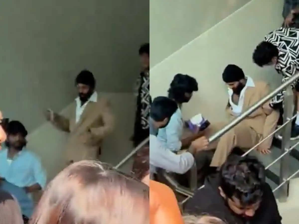 Vijay Devarakonda fell from the stairs