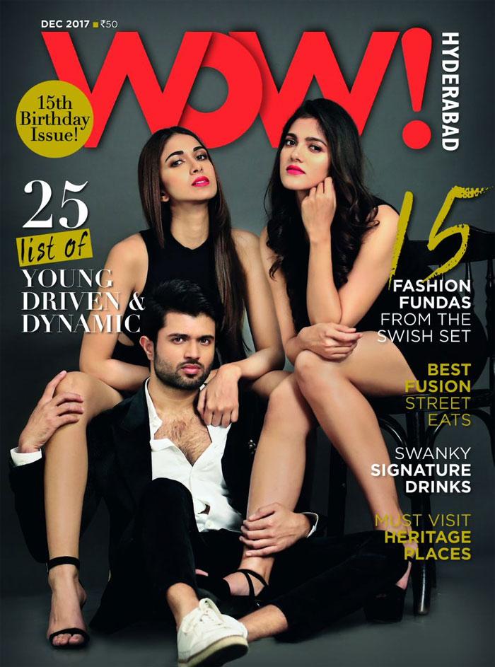 Vijay Devarakonda Hot look on WOW Magazine