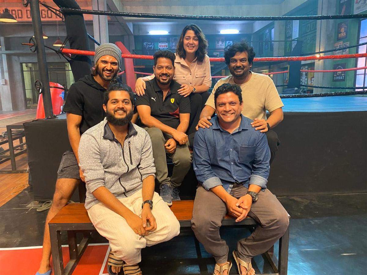 Vijay devarakonda in fighting Ring