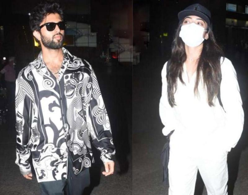 Vijay Deverakonda and Rashmika return from Maldives vacation