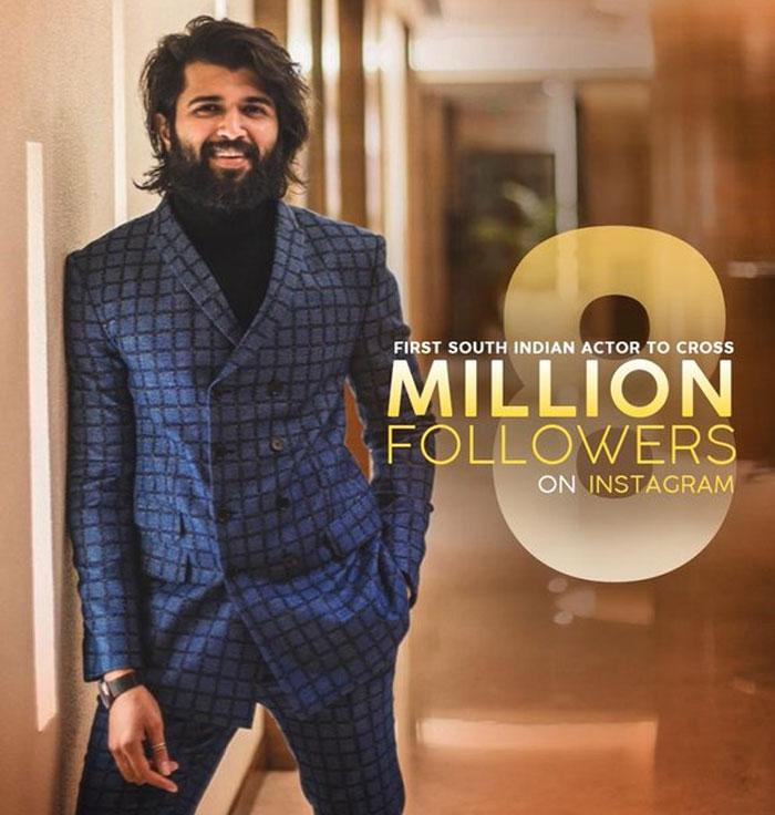 Vijay Deverakonda First South Indian Actor to achieve this mark