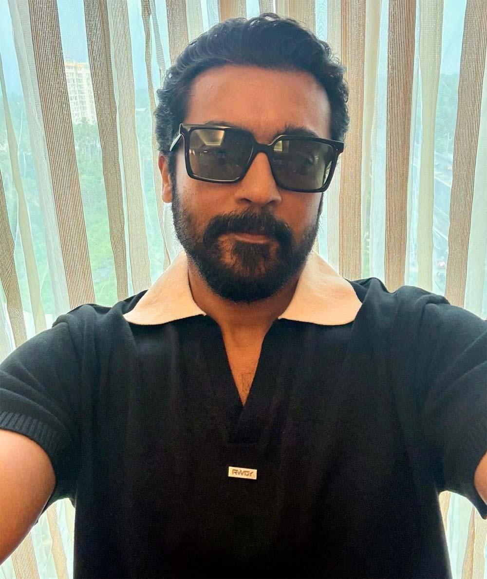 Vijay Deverakonda gifts RWDY Wear to Suriya 