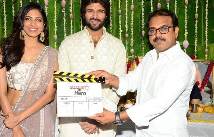 Vijay deverakonda Hero Movie Launched