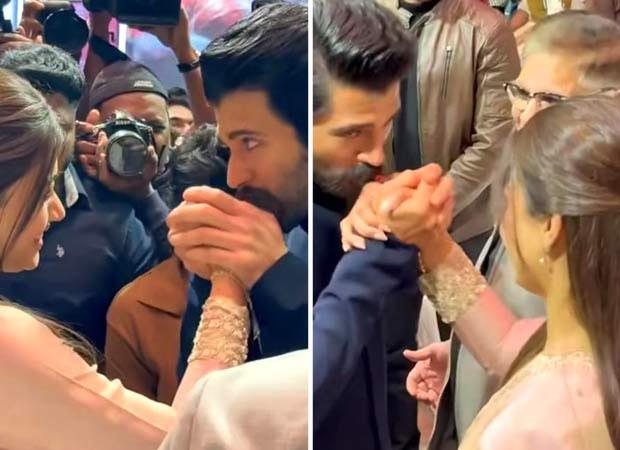 Vijay Deverakonda kisses his girlfriend
