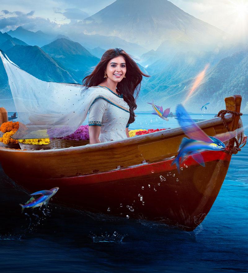 Vijay Sethupathi Introduces Amritha Aiyer As Meenakshi  HANU-MAN