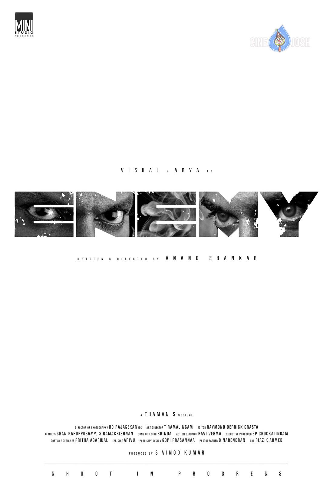 Vishal and Arya's massive multistarrer 'Enemy'