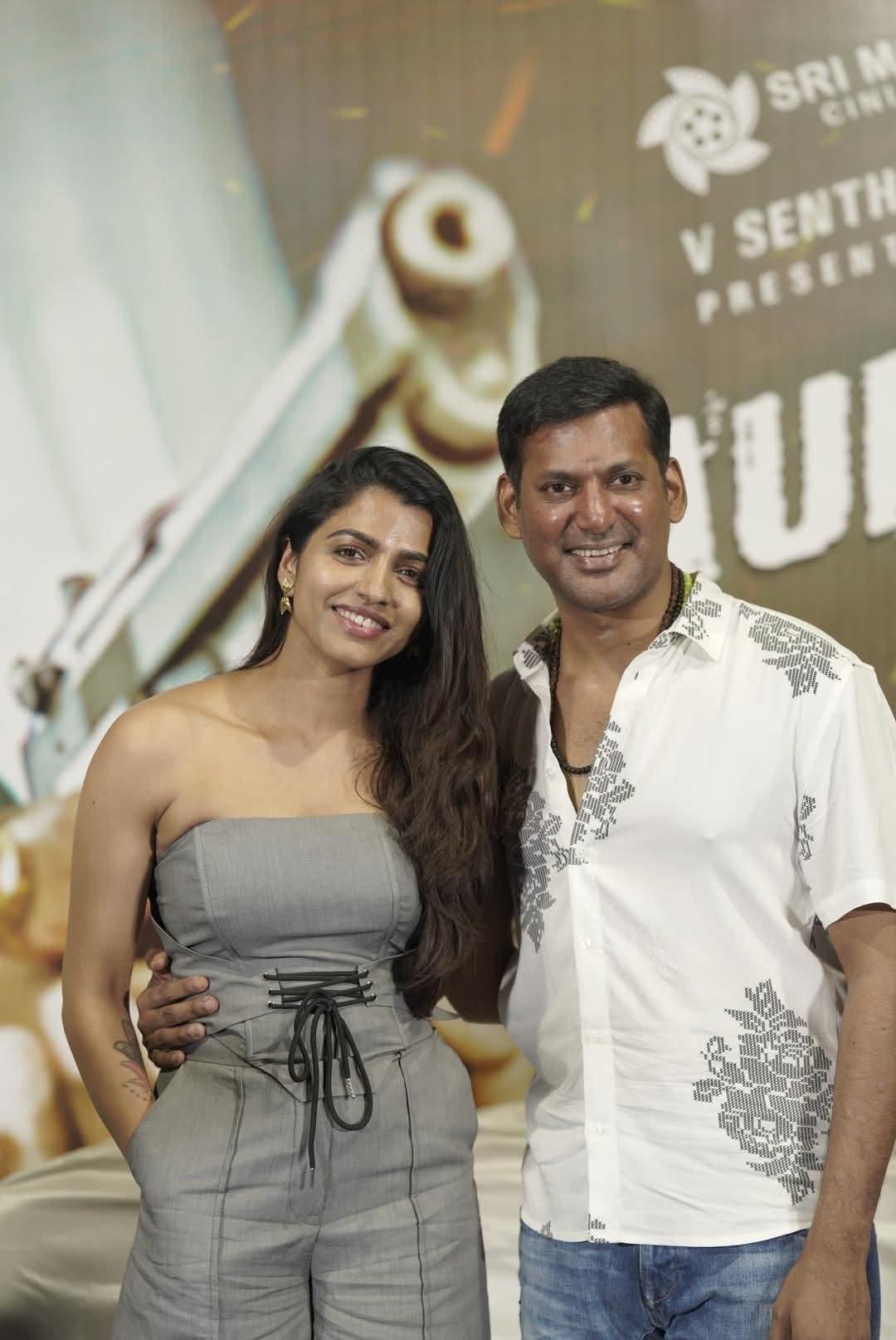 Vishal Confirms Love Marriage with Sai Dhansika 
