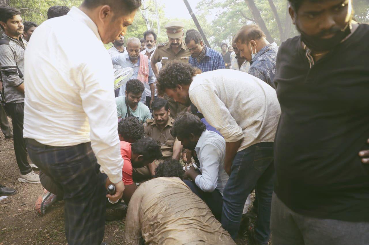 Vishal injured during the Laththi climax