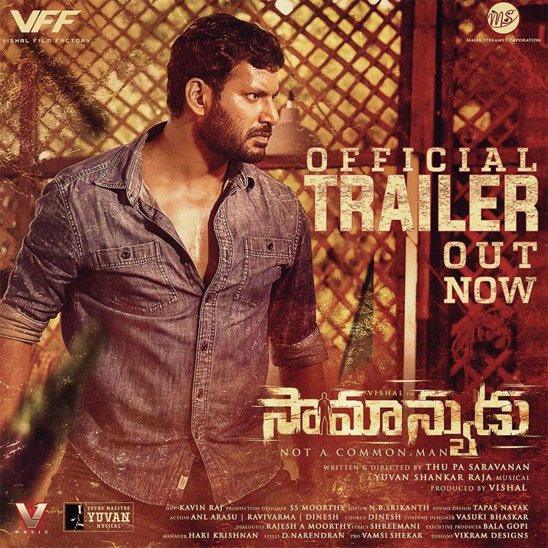 Vishal Saamanyudu Trailer 