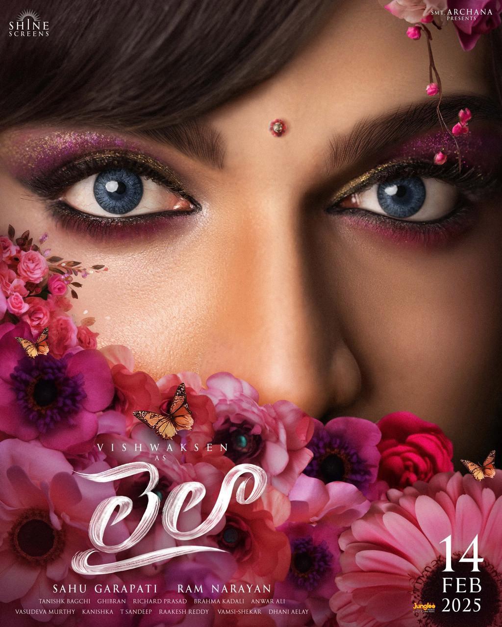 Vishwaksen Charming Look From Laila