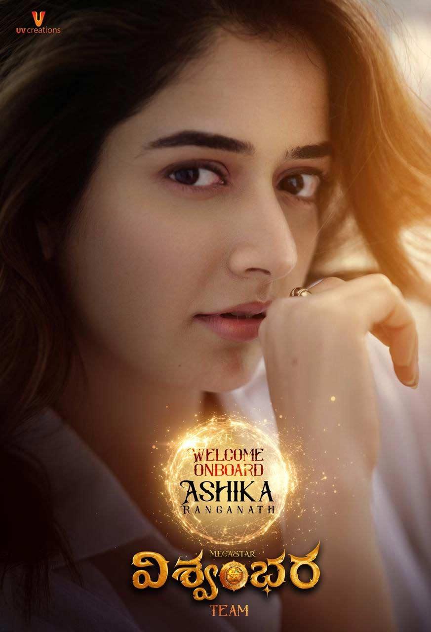 Vishwambhara Welcomes Ashika Ranganath
