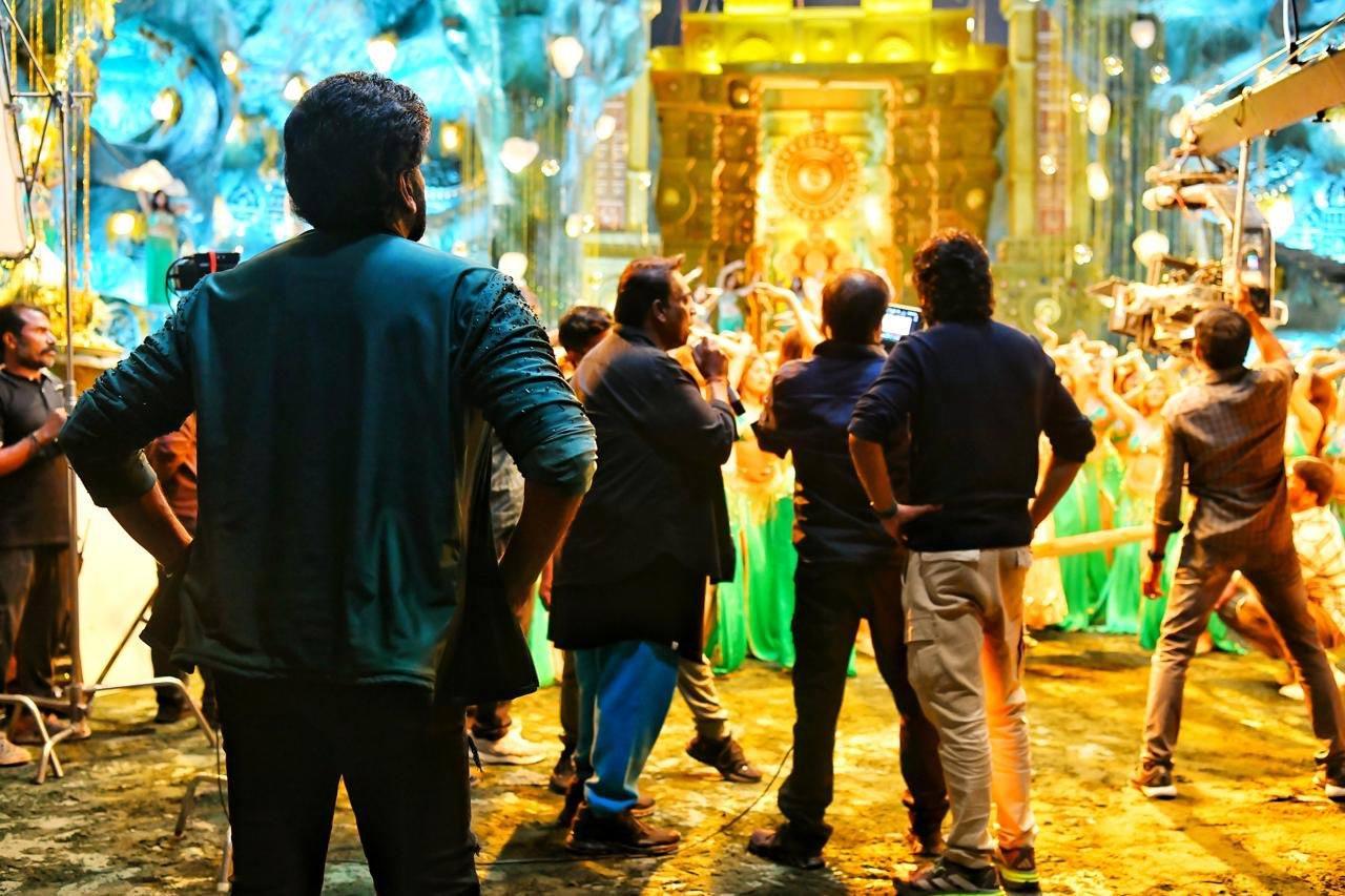 Vishwambhara Wraps Shoot