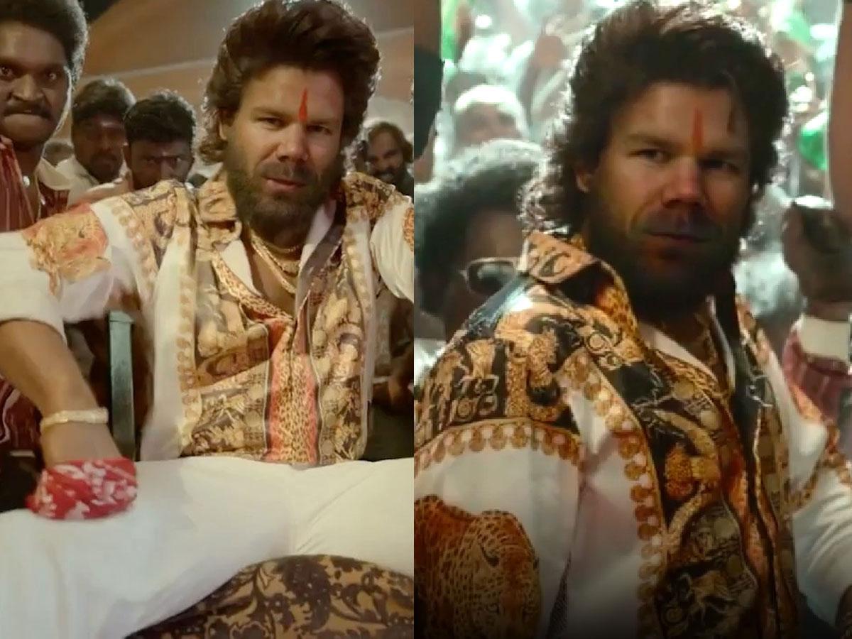 Warner surprises as Pushpa Raj in Pushpa
