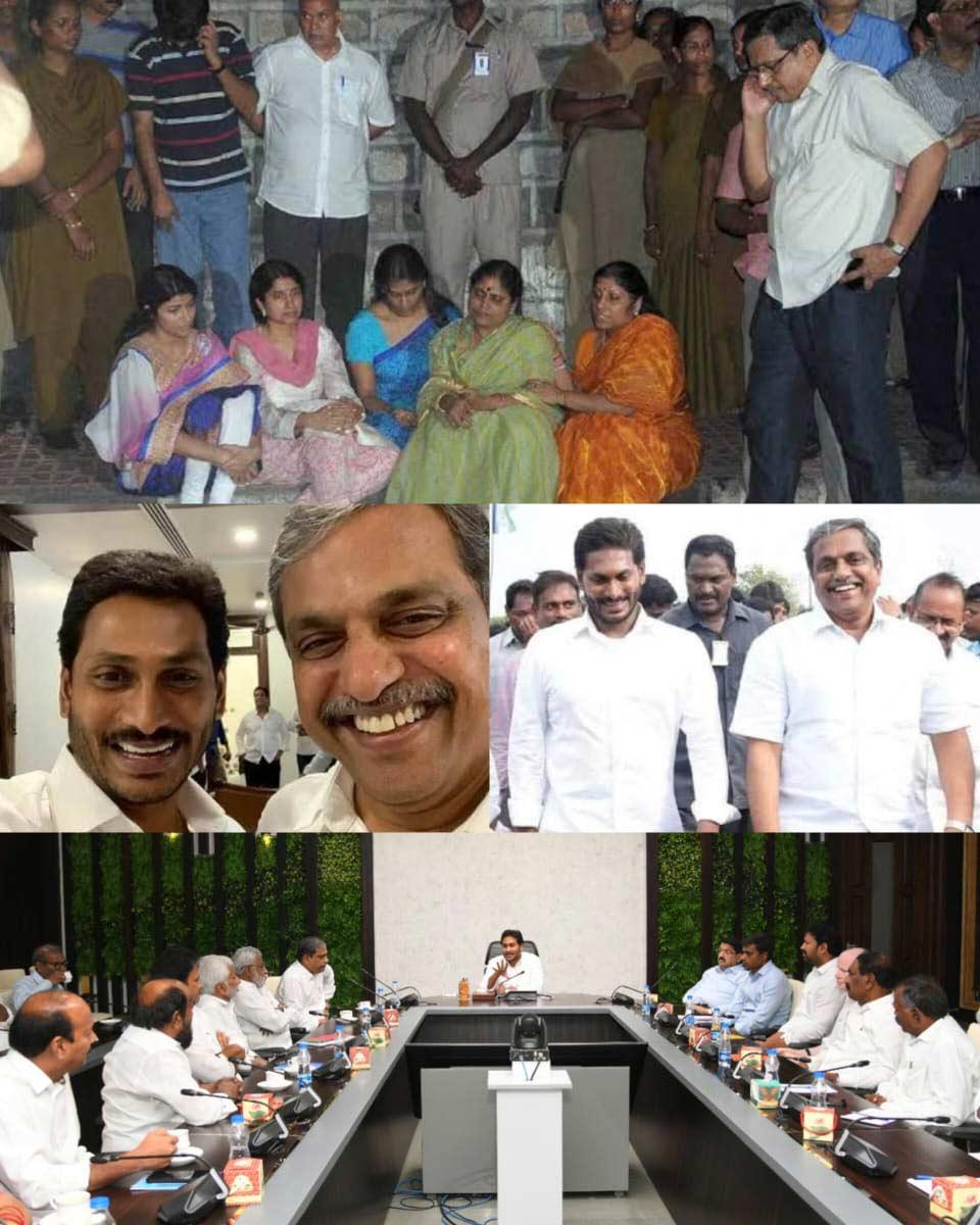 Why did not Jagan side the Sajjala?