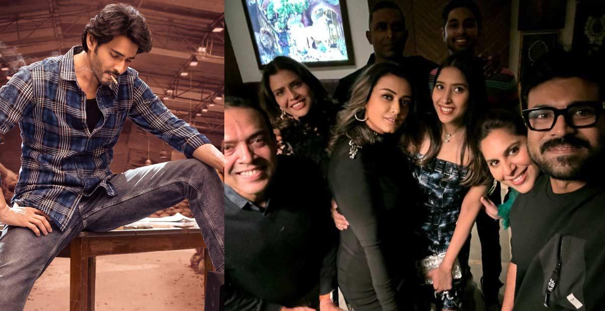 With Mahesh shooting - Namrata is busy with parties