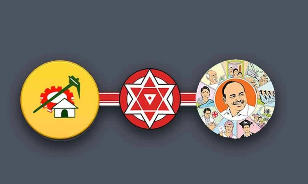YCP, Janasena, TDP for Congress!