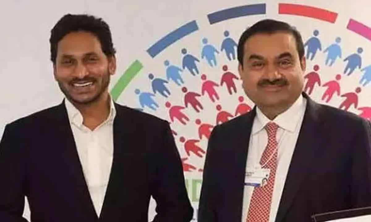YCP reaction on Adani case