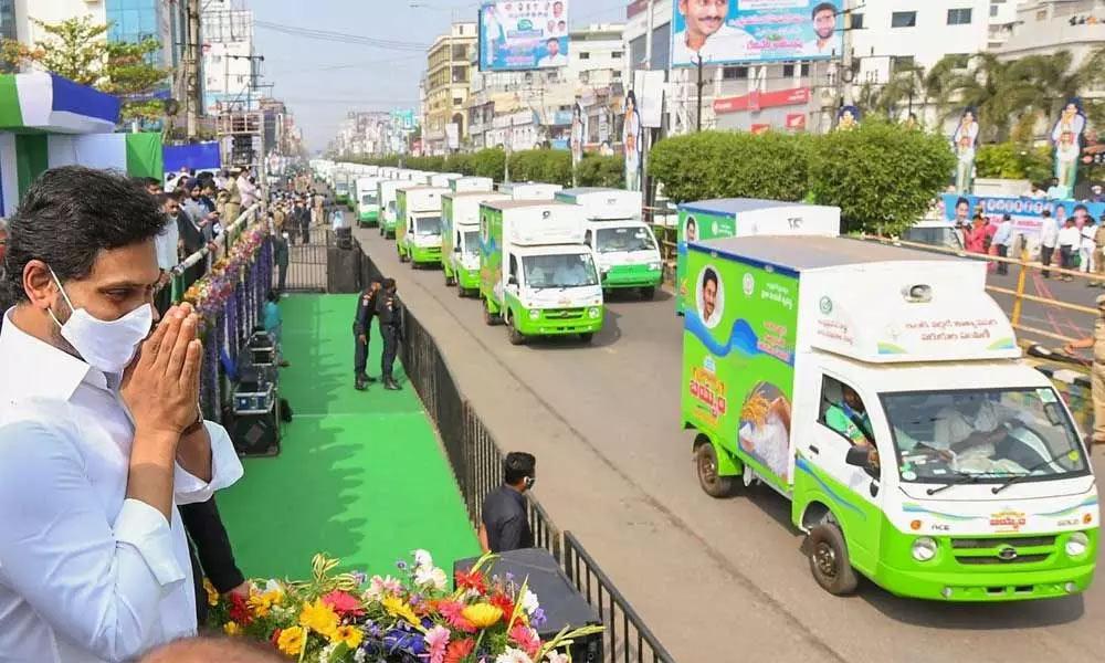 YS Jagan Ration Door Delivery Scheme Attar Plap