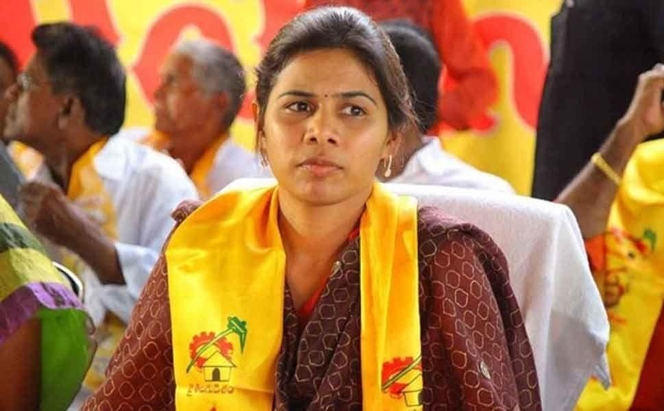 YSRCP Sketch on Bhuma Akhila Priya