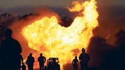 Gas Pipeline Burst in Mamidikuduru