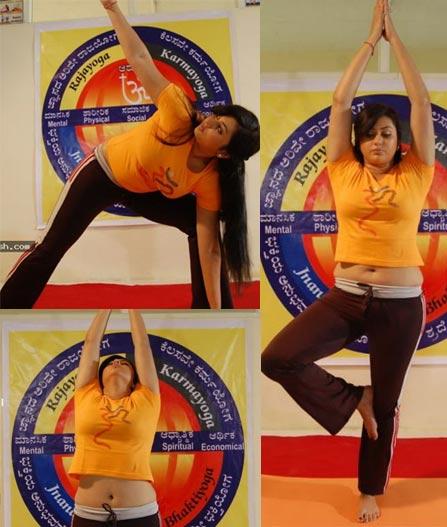 Lady Lecturer's hot 'Yoga' lessons