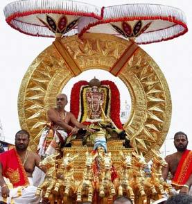 Lord Balaji Golden Umbrella missing; TTD files case
