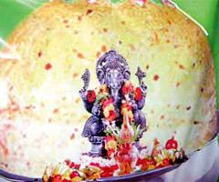 Ganesh laddu enters Guinness Record