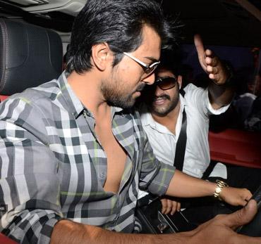 Mega - Nandamuri Friendship @ 'Dammu'