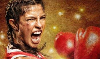 Charan's Lady Gets Weak Punch