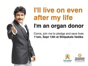 Nagarjuna Pledges to Donate His Organs