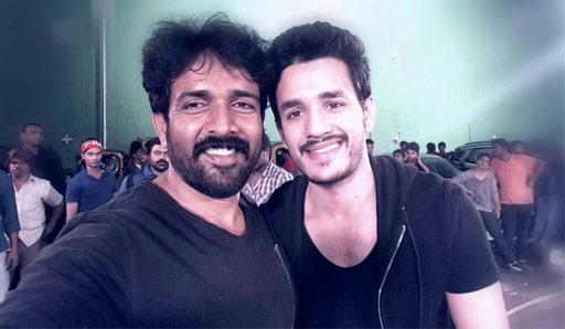 This is Akhil's Interesting Selfie