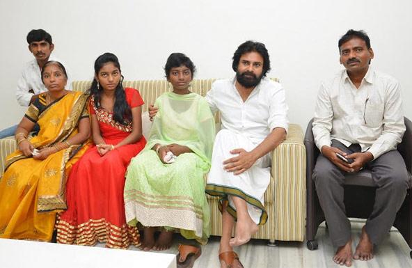 Srija Meets Pawan Kalyan