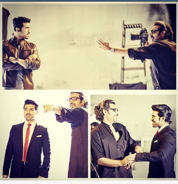 Ram Charan's Royal Look for 'Trujet'